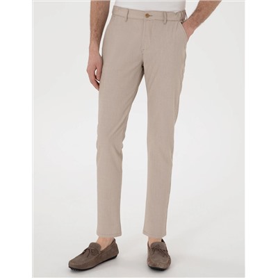 Vizon Slim Fit Gofre Kanvas Pantolon