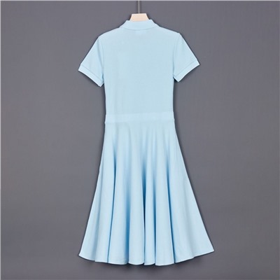 Женское спортивное платье поло 2 цвета ЛАКОСТ*Е