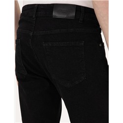 Siyah Slim Fit Jean Pantolon