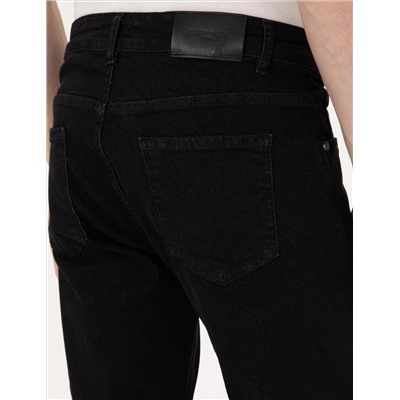 Siyah Slim Fit Jean Pantolon