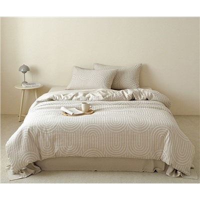 Постельное бельё из воздушного японского жаккарда