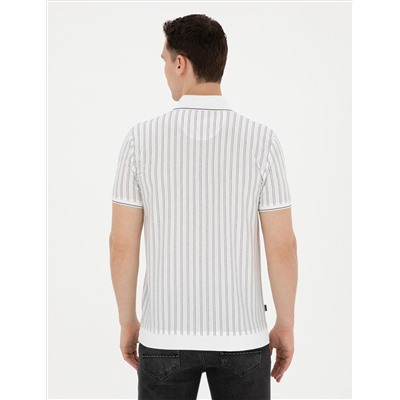 Beyaz Slim Fit Tişört