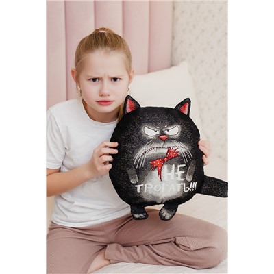 Подушка игрушка Кот обнимашка 27*27