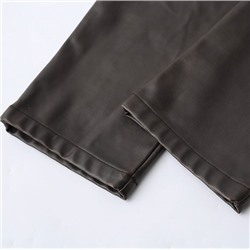 Женские повседневные облегающие кожаные брюки