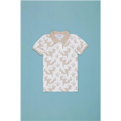 Erkek Çocuk Taş Polo Yaka Tişört