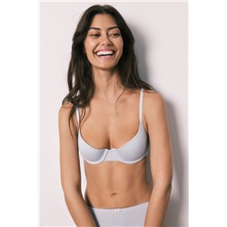 Sujetador clásico relleno algodón azul BEAUTIFUL