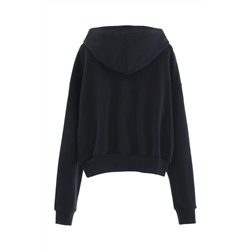 Sudadera con capucha Negro