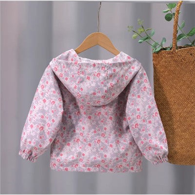 Ветровка для девочек от 2 до 9 лет