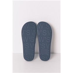 Zapatillas casa Smiley azul