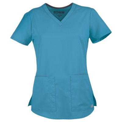 Grey's Anatomy Scrubs Classic Fit Two Pocket Scrub Top