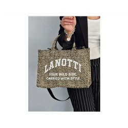 Сумка Lanotti WILD SIDE 2504-2/бежевый леопард
