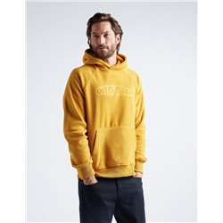 Hooded Sweatshirt, Men, Dark Yellow