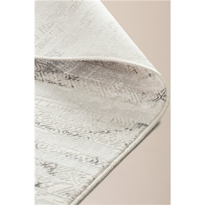 Beuil Halı - Beyaz/Gri - 120x180 cm