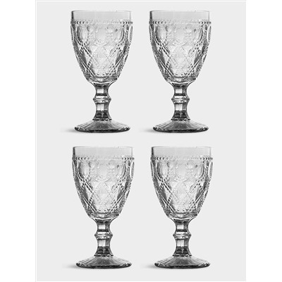 Бокал для вина, 400 мл, 4 шт, стекло P, Dubai