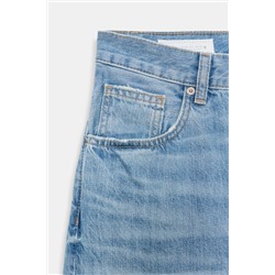 TRF HIGH-WAIST STRAIGHT LEG JEANS