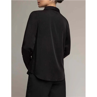 WHITE LABEL SIGNATURE SILK TOUCH LONG SLEEVE SHIRT