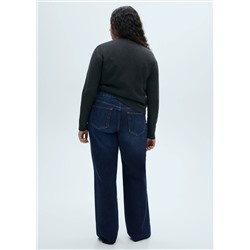 Jeans Danila wide leg tiro alto