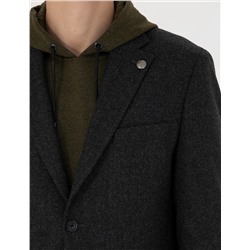 Antrasit Slim Fit Ceket