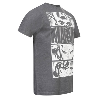 MARVEL COMICS Core Logo Herren T-Shirt FBMTS095DKH