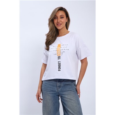 Футболка женская Modellance с принтом 32076