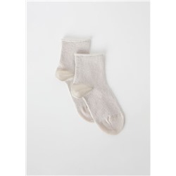 Kurze Socken mit Glitzer für Mädchen