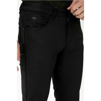 Erkek Siyah Jean Pantolon