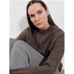 Pullover aus weichem Strickstoff