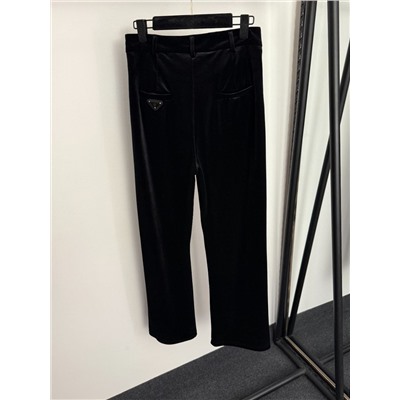 Женский бархатный спортивный костюм  PRAD*A