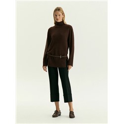 Удлиненный свитер с шерстью, B3031/ekollon