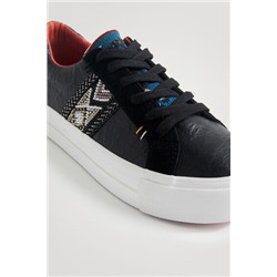 Sneakers suela gruesa étnicas