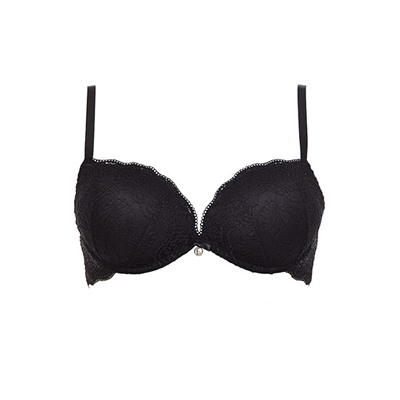 Кружевной Бюст Double Pizzo супер пуш-ап глубое декольте (+2 размера) Lormar