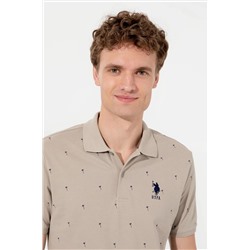 Erkek Haki Polo Yaka Tişört