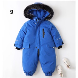 Детский теплый комбинезон