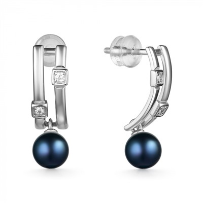 Серьги серебро 28779.1S2