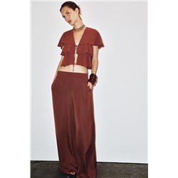 WIDE FLOWING TROUSERS
