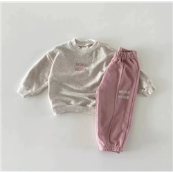 Хлопковый спортивный костюм