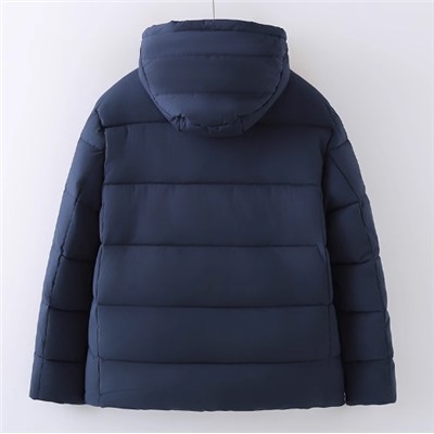 Универсальная ветрозащитная и водоотталкивающая куртка на хлопковой подкладке с капюшоном