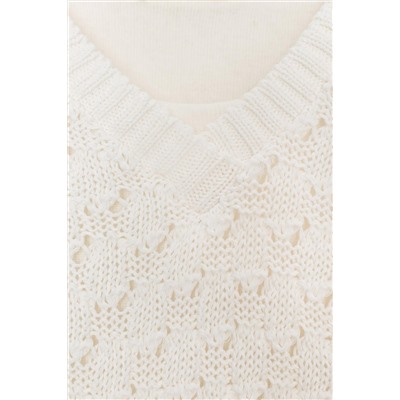 JUMPER WITH WAISTCOAT DETAIL