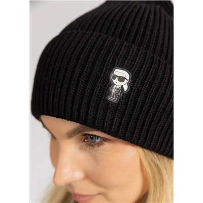 Женская мягкая эластичная шапка  Kar*l Lagerfel*d