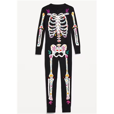 Snug-Fit Gender-Neutral One-Piece Pajama for Kids
