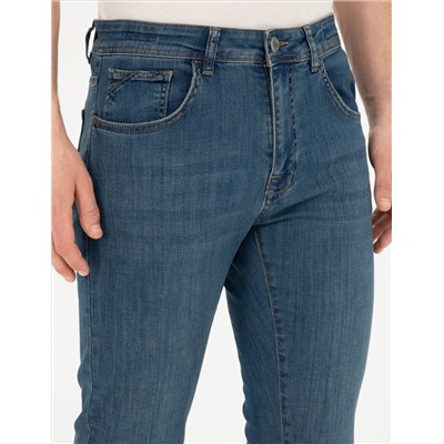 İndigo Slim Fit Jean Pantolon