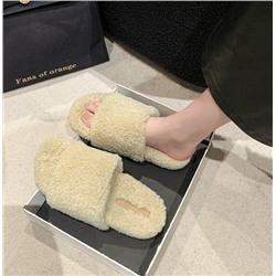 Тапочки домашние плюшевые  (4 цвета)