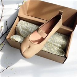 Трендовые балетки из натуральной кожи   Экспорт в Россию