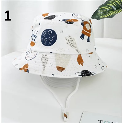 Хлопковая панама для мальчиков и девочек. 10 разных расцветок