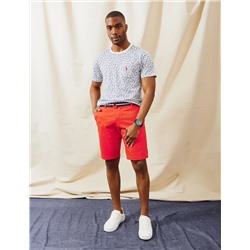 FLORAL PRINTED CREW NECK T-SHIRT WITH POCKET