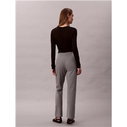 Ponte Slim Flared Pants
