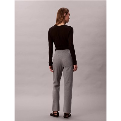 Ponte Slim Flared Pants