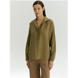 Блузка из модала, B3171/greens