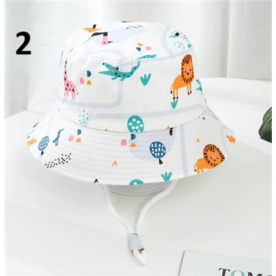 Хлопковая панама для мальчиков и девочек. 10 разных расцветок