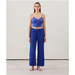 Pantalón ancho plisado
